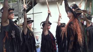 Beltane Border Morris  Vixana  Church House Inn 16 Jun 23 [upl. by Noicpesnoc]