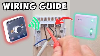 How To Install Hive Thermostat Receiver On Combi Boiler [upl. by Galatia570]