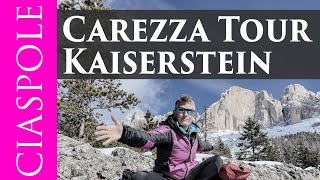 Carezza Tour con le ciaspole Kaiserstein e Sissi [upl. by Londoner]