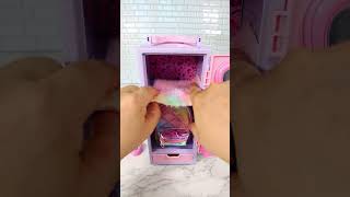 Satisfying with Unboxing amp Review Miniature School Locker Set Toys Kitchen Video  ASMR Videos [upl. by Gairc]