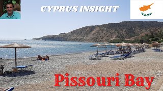 Pissouri Bay Cyprus  A Hidden gem [upl. by Bathelda]