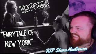 Reacting to The Pogues quotFairytale of New Yorkquot MV and Live  Rest In Peace Shane MacGowan [upl. by Bank]