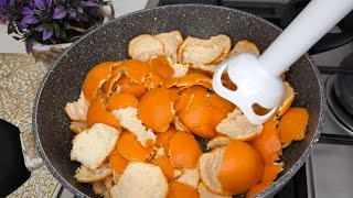 Da oggi non butterai le bucce di mandarine 🍊 fai questa ricetta incredibilmente deliziosa [upl. by Namaan]