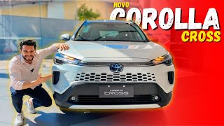 NOVO COROLLA CROSS 2025 detalhes de todas as alterações e preço [upl. by Eiuqcaj]