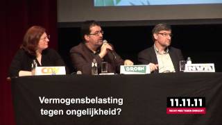 11 Verkiezingsdebat  vermogensbelasting [upl. by Brazee]