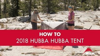 MSR Hubba Hubba™ NX Tent Setup [upl. by Sera900]