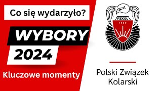 KLUCZOWE MOMENTY Wybory na prezesa w Polskim Związku Kolarskim 2024 PZKOL Walne Zebranie Delegatów [upl. by Elia]