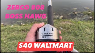 ZEBCO 808 BOSS HAWG honest review [upl. by Enahsal411]