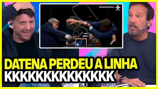 PÂNICO REAGE A CADEIRADA DE DATENA EM PABLO MARÇAL E ANALISA TUDO [upl. by Oskar]