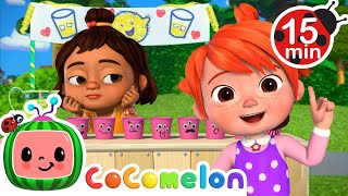 Summer Lemonade Stand with my BFF  MORE CoComelon Nursery Rhymes amp Kids Songs [upl. by Ueihtam579]