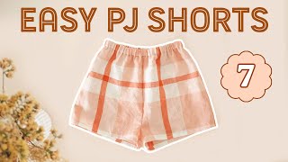 The Ultimate Beginners Sewing Project  DIY Boxer Shorts  FREE PATTERN  Sewing For Beginners [upl. by Nossila]