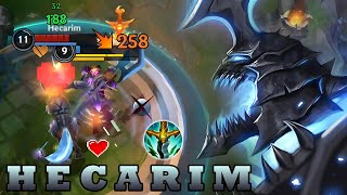 Wild Rift Hecarim Gameplay  Top 1 Hecarim Gameplay  Rank Sovereign [upl. by Eelsha406]