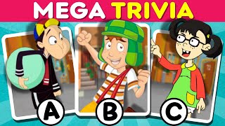 🧐 MEGA TRIVIA con CHAVO DEL 8 Y SUS AMIGOS ✅ MULTI DESAFÍOS 🤔 [upl. by Roehm]