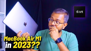 MacBook Air M1 in 2023 M1 vs M2  Which laptop should you buy in 2023 [upl. by Eberle]