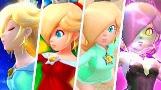 Evolution of Princess Rosalina Costumes 2007  2018 [upl. by Ecinnej]