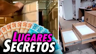 💰16 ideias para Transformar sua casa em um local seguro para guardar dinheiro joias no Cofre Secreto [upl. by Livingston720]