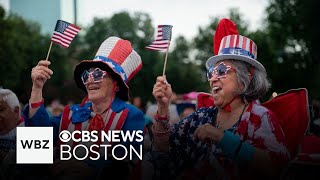 Boston ready for July 4th fireworks Pops concert [upl. by Saretta]