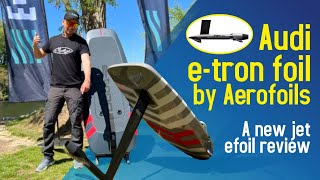 Audi etron foil by Aerofoils Review  World’s safest electric jet hydrofoil [upl. by Hirsh]