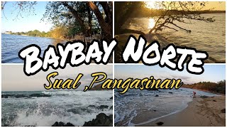 Wow Mabighani sa Ganda ng Baybay Norte sa Sual Pangasinan Featuring the series of beach resorts [upl. by Barthol]