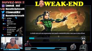 REDIFF LOWEAKEND   Marvel Strike Force FR [upl. by Hartley621]