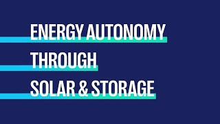 Flexisun by ENGIE OnSite Solar PV  Battery Energy Storage BESS for CampI [upl. by Toffic]