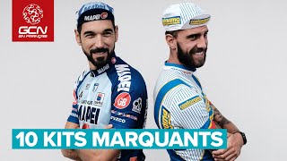 Les 10 meilleurs et pires kits déquipes cyclistes professionnelles [upl. by Hannahc]