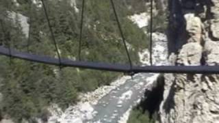 Via ferrata Modane Au coeur de la nuit [upl. by Harp112]