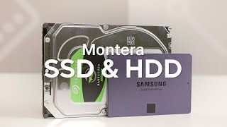 Montera SSD och hårddisk  så här gör du 25quot  35quot SATA [upl. by Asseram178]