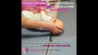 Formation Kiné  Intégration des réflexes archaïques dans la kiné neuromotrice du nourrisson 👶​ [upl. by Macilroy]