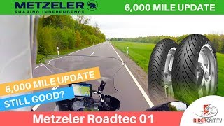 Metzeler Roadtec 01 Tyre 6000 mile update [upl. by Esinaej]