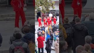 Ingolstadt 05102024The Marching BandDie mit roten Anzügebayern Ingolstadt münchen music [upl. by Ecirp]