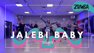 JALEBI BABY by Tesher I ZUMBA® mit Kristin Soba zumba zumbachoreo zumbafitness [upl. by Sabelle424]