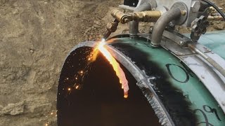 Pipeline Welding  Horrendous Cut Saved  I KNOW WHO DID IT [upl. by Naej936]