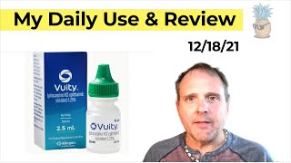 Vuity Eye Drops  My Use amp Review  DAY 1 [upl. by Marquez792]