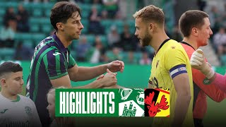 Highlights Hibernian 2 Watford 3  PreSeason 2024 [upl. by Bollay]