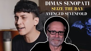 REACTION  DIMAS SENOPATI  Avenged Sevenfold Seize The Day Acoustic Cover [upl. by Rafaellle]