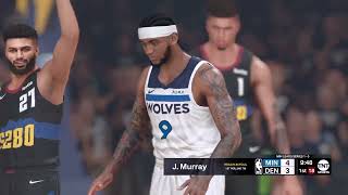 NBA LIVE Denver Nuggets vs Minnesota Timberwolves Game 2  May 6 2024  2024 NBA Playoffs Live 2K [upl. by Dolley]