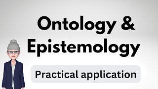 Ontology and Epistemology  simple overview for thesis [upl. by Margarethe]