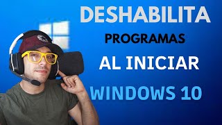 ☑️ Como DESHABILITAR los PROGRAMAS que se INICIAN al ENCENDER el PC [upl. by Aninaig]