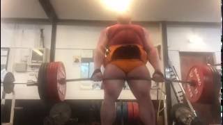 Benedikt Magnusson  Very fast deadlift 360kg794lbs on 5 reps [upl. by Shelley]