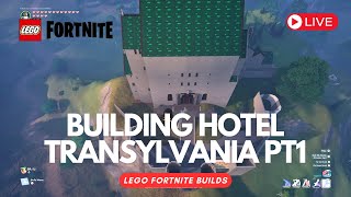 Building Hotel Transylvania in LEGOFortnite [upl. by Masao]