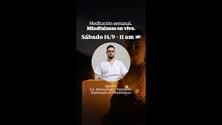 🧘🏻‍♂️Meditamos juntos  Pensamientos  emociones  patrones mentales  acciónreacción… [upl. by Adnawahs]