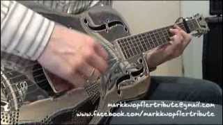 Mark Knopfler  Romeo and Juliet  How to play main Part  Full track [upl. by Cavil]