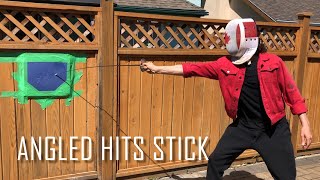 Angled Hits How to Hit a quotDirtyquot Fencer  Fencing Tutorial Striking Style Foil Epee Saber [upl. by Kilan]