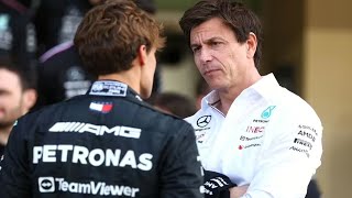 Toto Wolff and George Russell sent clear oneword Max Verstappen message by Martin Brundle [upl. by Eenahs77]