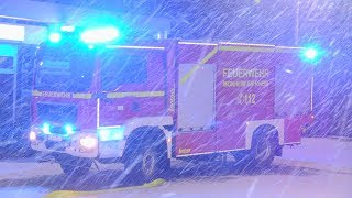 GROSSEINSATZ IN MONHEIM  Ausgedehnter Brand in Postgebäude  Stadtalarm mit Sirene [upl. by Leonteen]