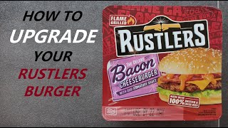 How To UPGRADE Your RUSTLERS BURGER with Taste Test [upl. by Joeann]