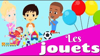 Apprendre les jouets préférés des Petits  Vocabulaire des jouets FR  Toys vocabulary in French [upl. by Uliram779]