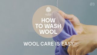 How to Hand Wash a Wool Sweater [upl. by Sass260]