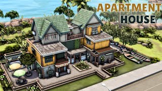 Многоквартирный дом в Томаранге Симс 4  Строительство  Apartment house The Sims 4  NO CC [upl. by Littman]